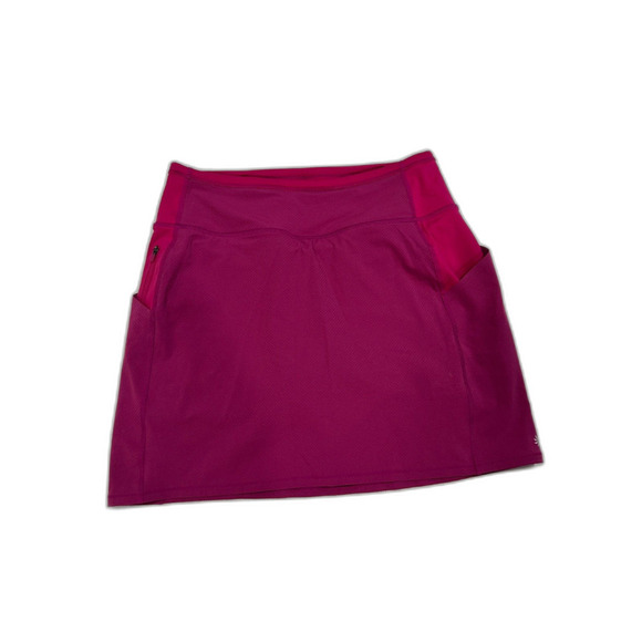 Athleta Dresses & Skirts - Athleta Skort Fuschia Pink Zippered Pocket Size Small